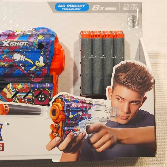 X-Shot Sonic the Hedgehog Blaster - Picture 5 of 6